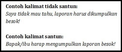 Menulis Pesan Singkat Menggunakan Kalimat Efektif yang 